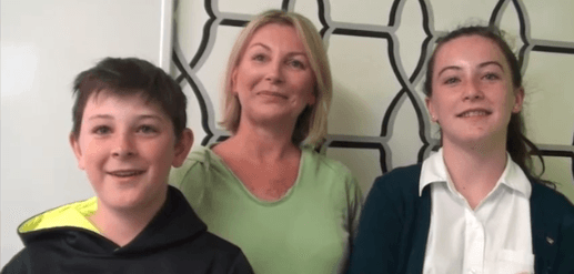 Olivia & William With Their Mum